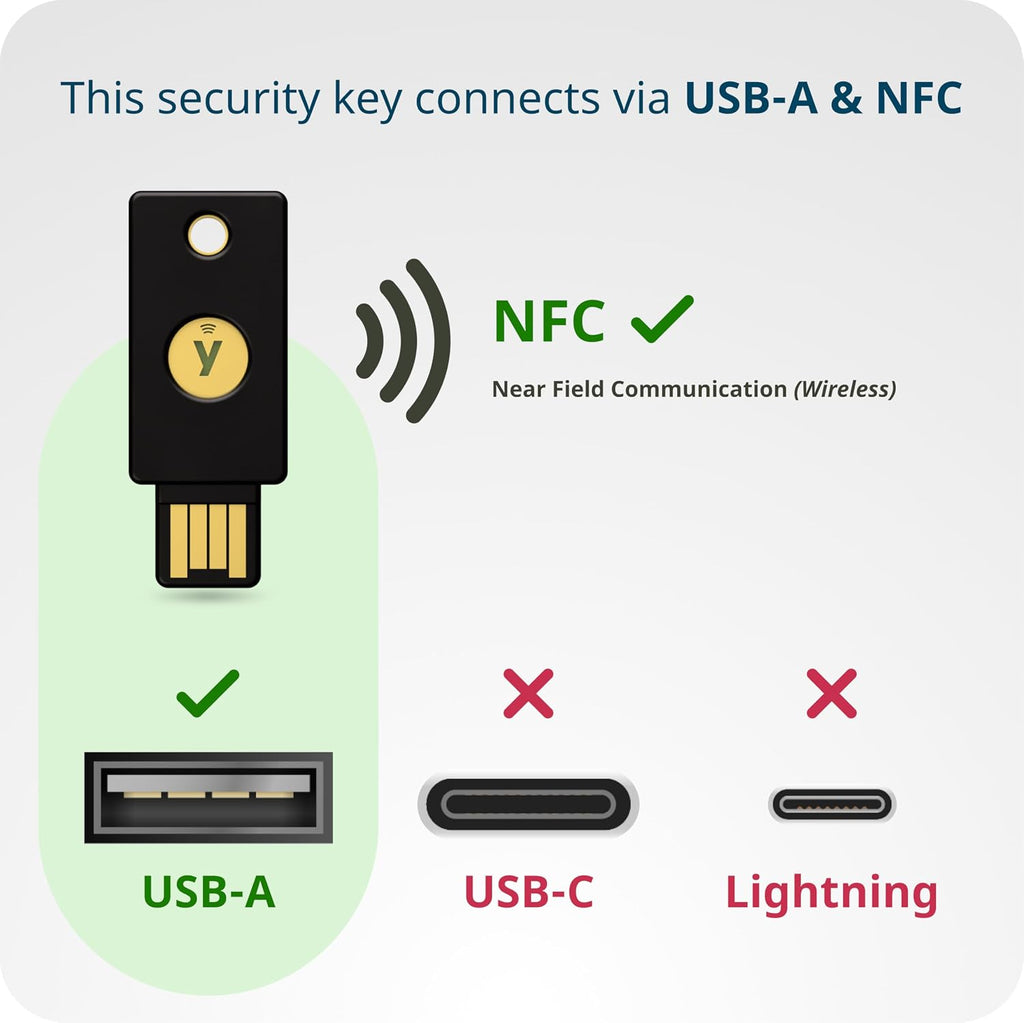 Yubico - Security Key NFC - Basic Compatibility - Multi-Factor Authentication (MFA) Key, Connect via USB-A or NFC, FIDO Certified - Image 7