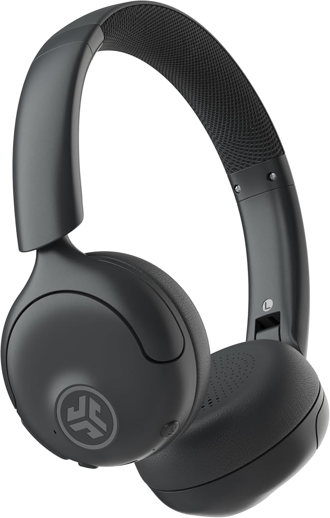 JLab, Go Lux ANC, On Ear Headphones, Active Noise Cancelling, Bluetooth, Graphite by JLab