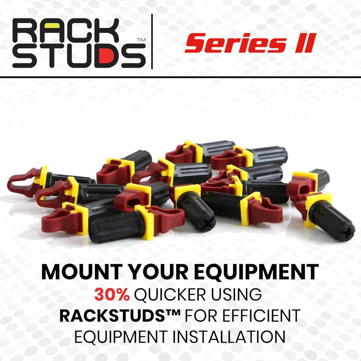 R400 - Server Rack Screws for Server Rack Rails 19" Square Punched Vertical Rails, Perfect Cage Nut Replacement, Rack-Mount Screws - Red 400-Pack 2.22mm/0.086 - Image 7
