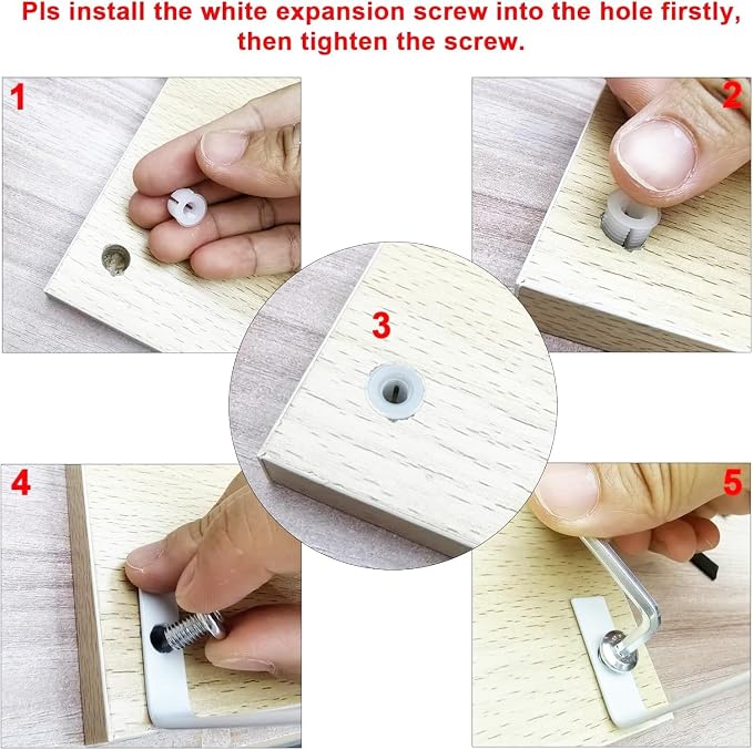 Stable Wood Computer Monitor Stand for Desk Organizer, Anti-slip Computer Riser Monitor Shelf for PC Laptop Notebook Home & Office (White) - Image 2