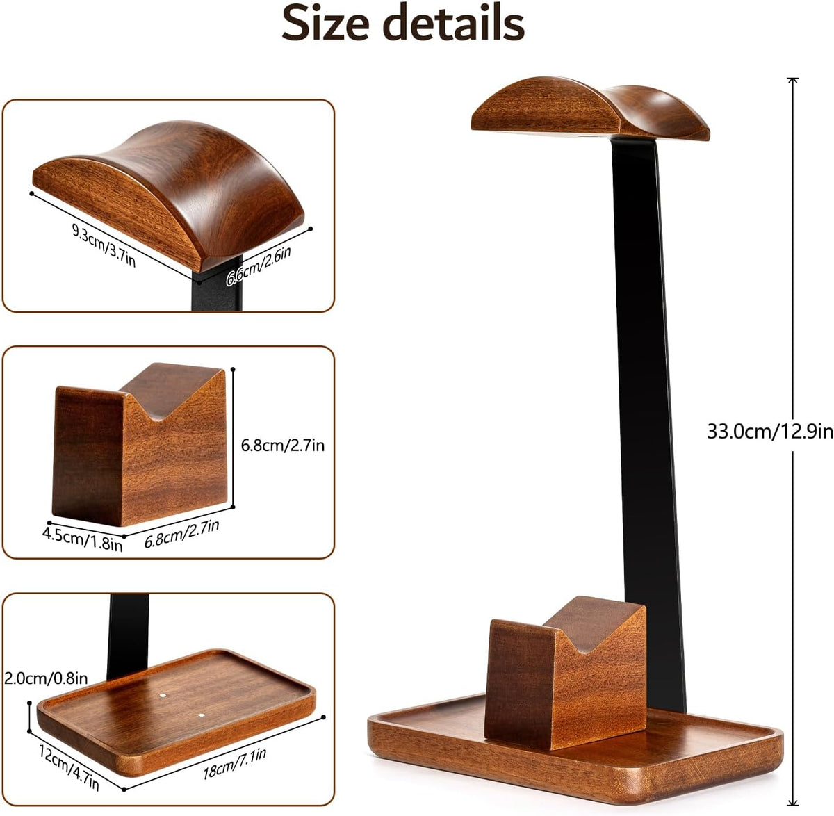 Headset Stand with Gaming Controller Holder - Image 4