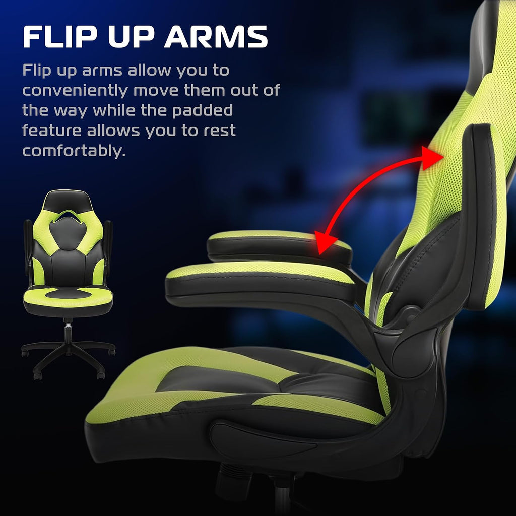 RESPAWN 3085 Gaming Chair, Ergonomic Office Chair, Headrest, Flip-Up Arms - Image 3