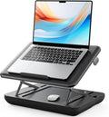 SAIJI Height & Tilt Adjustable Lap Desk, Portable Laptop Stand for Bed | Foldable Lap Desks - Up to 15.6 Inch Laptops, Lap Desk for Couch, Recliner, Chair, Laptop Tray Table for Home Office Working by SAIJI
