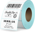 Rongta Direct Thermal 2x1 Barcode Labels - Roll of 1,000 Thermal Labels by Rongta