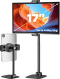 Foldable Portable Monitor Stand,iPad Stand for Desk Holds 4.4LB | Monitor Holder, Adjustable Height & Angle Tablet Holder Stand, iPad Holder Stand Fits 4.7-17" Portable Monitor/Tablet/Phone by Unknown