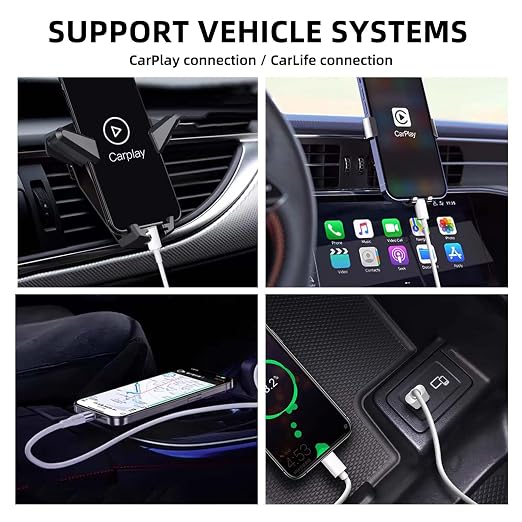 Replacement iPhone 17 Car Carplay Apple Cable Cord for iPhone 17Air 16E 16 15/17 Pro Max, Plus, iPad 10th Gen, iPad Pro 12.9/11, iPad Air 5/4th Gen, Mini 6th Gen USB A to USB C Fast Charger Cable - Image 5