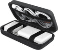 Canboc Electronics Travel Organizer, MacBook Charger Carrying Case, Electronic Accessories Portable Cable Storage Bag for Charging Cords, Power Adapter, MagSafe, USB Hub, Power Bank, Earbuds, Black by Canboc