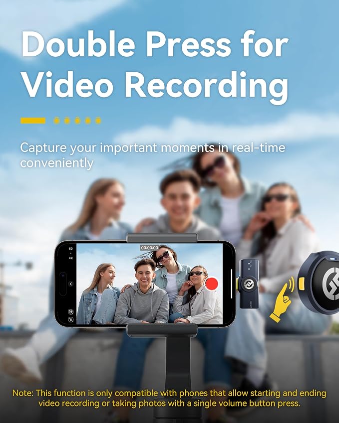 Hollyland Lark M2 Wireless Microphone for iPhone14 & Below, Mini Magnetic Microphone, 300m Range, Hi-Fi Audio, Noise Cancelling, 30h Use, Video Recording (2TX + Lightning RX + Charging Case) | Video Recording (2TX+Lightning RX+Charging Case), Receiver ... - Image 9