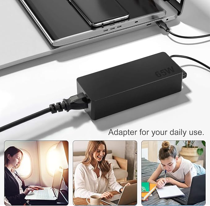 Dzytnsy 65W USB C Charger Compatible with Lenovo Thinkpad/Yoga/Chromebook Laptop Computer 65W 45W USB C Fast Power Adapter - Image 8