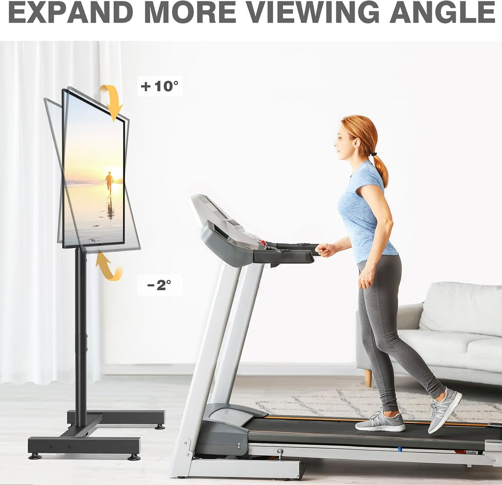 TV Floor Stand for 13-50 inch TVs up to 44 lbs, Max VESA 200x200mm - Image 3
