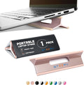 Steepy Portable Laptop Stand for Desk – Adjustable Height & Laptop Holder | Ergonomic Computer Stand for Cooling & Comfort – Slip-Proof, Sturdy Design – Universal Fit for 13-17 Inch Devices for Posture by Steepy