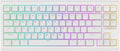EPOMAKER G84 80% RGB Gaming Mechanical Keyboard with Shine Through Keycaps | 2.4GHz/ Type-C/BT Wireless Keyboard, VIA Programmable, Hot-Swap, Creamy Keyboard for Gamers/Office(White, Creamy Jade Switch) by EPOMAKER