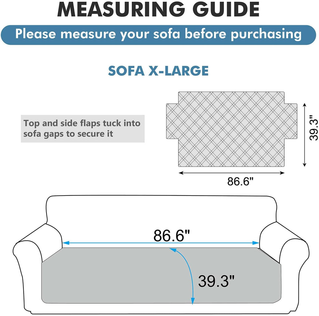 Waterproof Couch Cover for Dogs Non Slip Washable Sofa Protector - Image 2