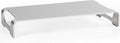 VIVO Silver Aluminum 16 inch Wide Monitor Riser, Ergonomic Desktop Stand, Modern Tabletop Organizer STAND-V000H by Unknown