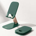 Lamicall Ultra-Thin Phone Stand, Green Office Desk Decor Accessories | Sage Green Desk Accessories, Office Cubical Decor for Men, Stocking Stuffers for Teens Girls Boys Gifts, Sturdy Phone Holder by Lamicall