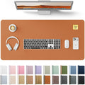 YSAGi Desk Protector&Blotter, Non-Slip Waterproof Leather Mouse Pad by YSAGi