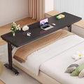 82.6" Overbed Table with Wheels for Queen Beds, Height Adjustable by Quvex