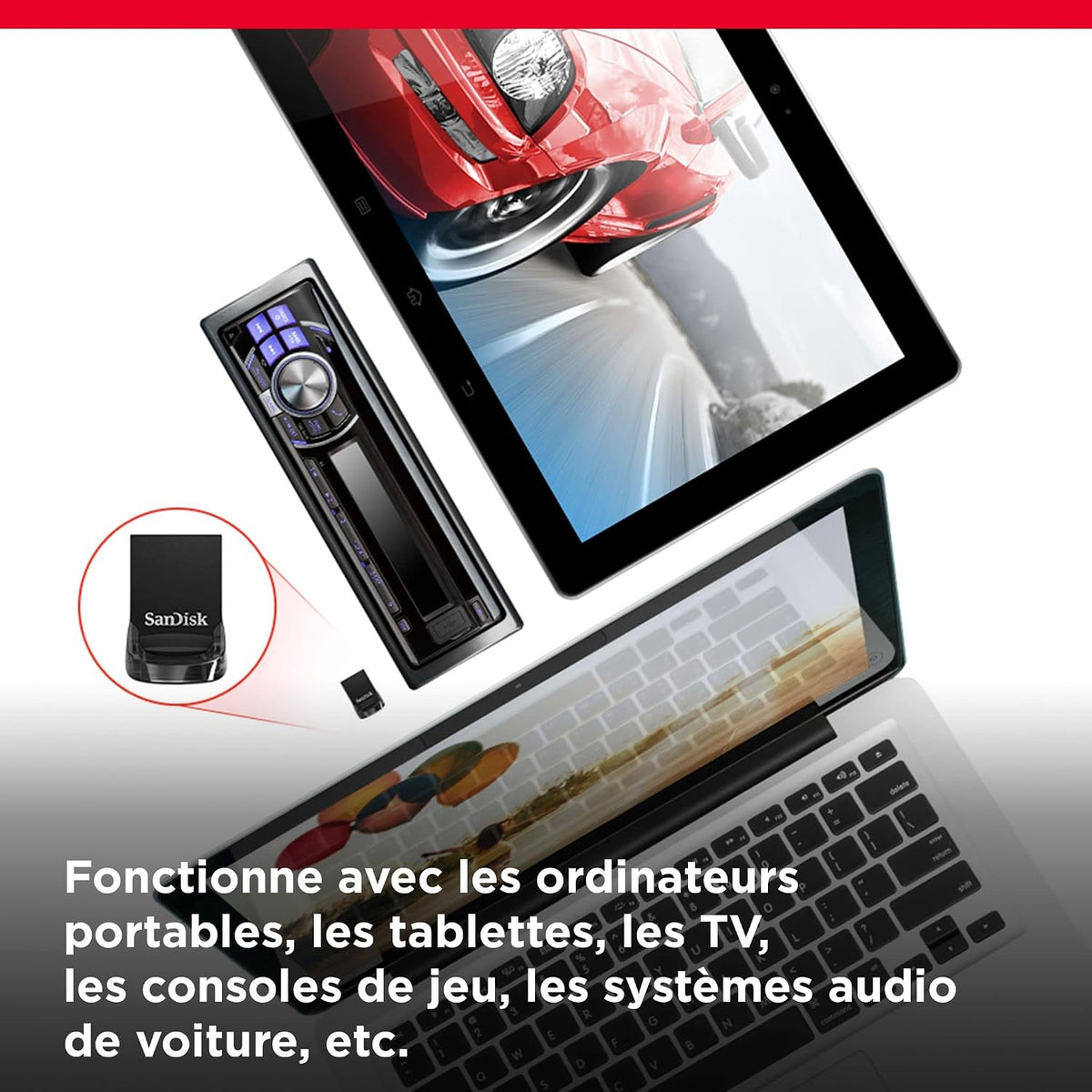 SANDISK 512GB Ultra Fit, USB-A Flash Drive, Up to 130MB/s Read Speeds - Image 6