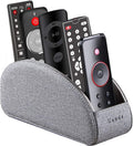 Pu Leather TV Remote Control Holder with 5 Compartments,Remote Caddy/Tray by YAPISHI