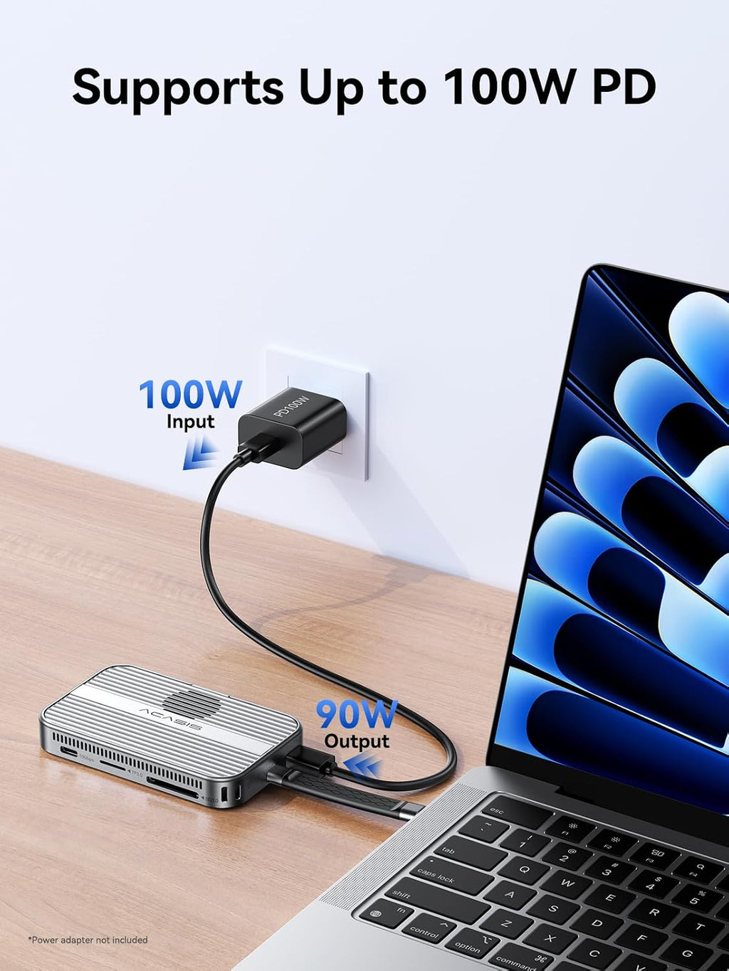 ACASIS Magnetic NVMe Enclosure&Hub for iphone18/17/16/15Pro/Pro Max PD 100W - Image 6