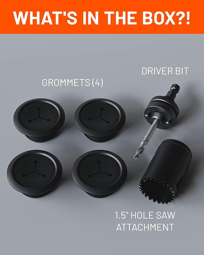 ECHOGEAR Wall Cable Hiders for Cable Management - 2.25" Mini Cord Hider Conceals 3 Low Voltage Cables Behind Wall - Perfect for Speakers, Mounted TVs, Desks & More - Black 4-Pack - Image 9