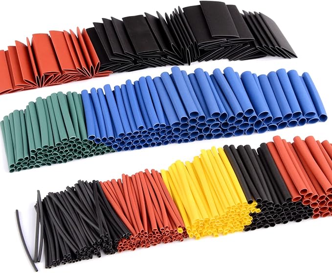 Nilight - 50005R Heat Shrink 2:1 Electric Insulation Tube Kit 45mm Flame Retardant Wrap Cable Sleeve 560pcs 5 Colors 12 Sizes with Storage Box，2 Years Warranty - Image 9