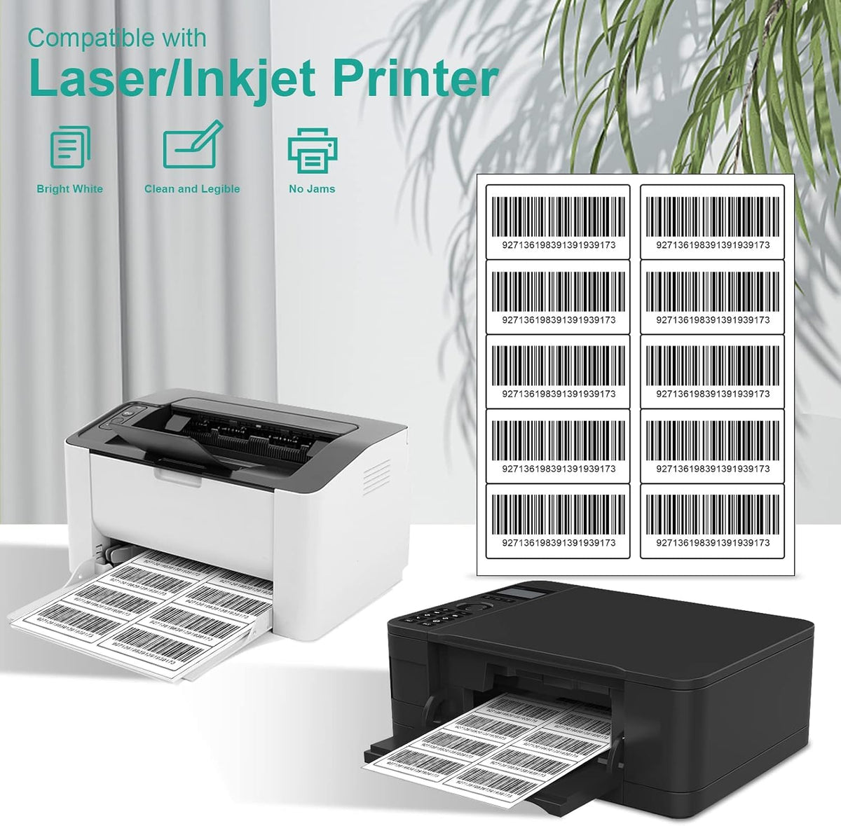 MFLABEL Shipping Labels for Laser & Inkjet Printer 2" x 4" (10-up) 16000 Sheets - Image 6