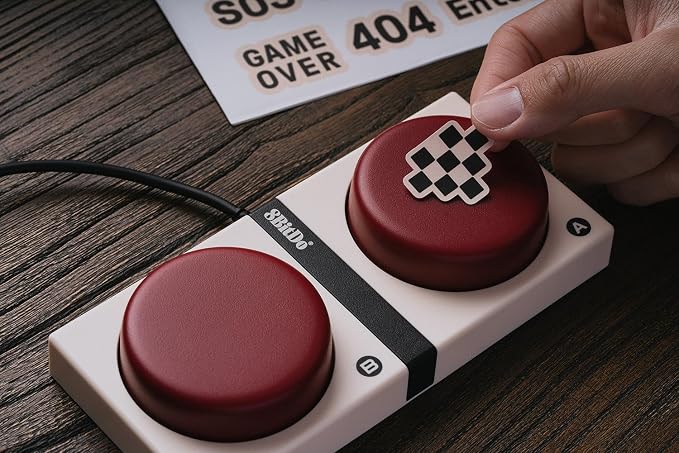 8Bitdo Retro Mechanical Keyboard for Windows & Android, Fami Edition - Image 6