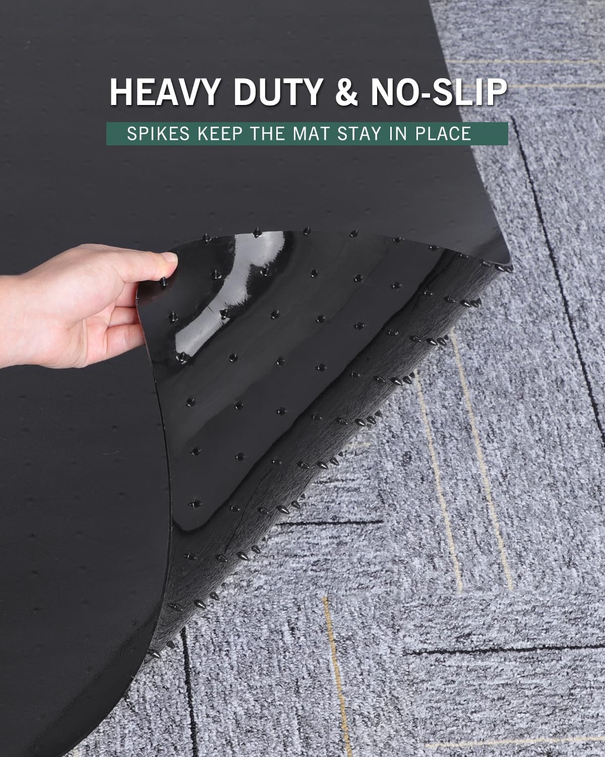 Large Office Chair Mat for Carpet, 46"x 60" Heavy Duty Desk Chair Mat - Image 6