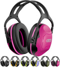 Dr.meter Hearing Protection Ear Muffs, Ear Protection for Adults Kids 34dB | NRR28dB Noise Cancelling Headphones for Range, Mowing, Woodworking, Noise Reduction Earmuffs for Concerts, Kids Autism by Drmeter