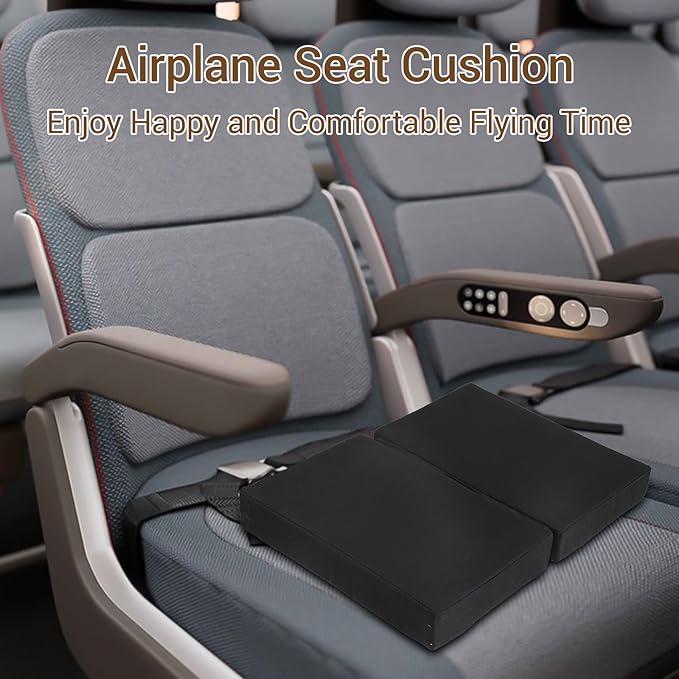 Multi-Functional Stadium Seat Cushions 2 Pack, Waterproof Oxford Filled with High Resilence Sponge, for Any Outdoor Events Use (Black - Foldable) - Image 5