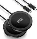 MagSafe 25W Magnetic Wireless Charger Fast Charging Pad for iPhone | Compatible with iPhone 17 17e 16 15 14 Pro Max Google Pixel 10, Slim Compact, For Desk Bedside Travel, Black - 2Pack by Unknown