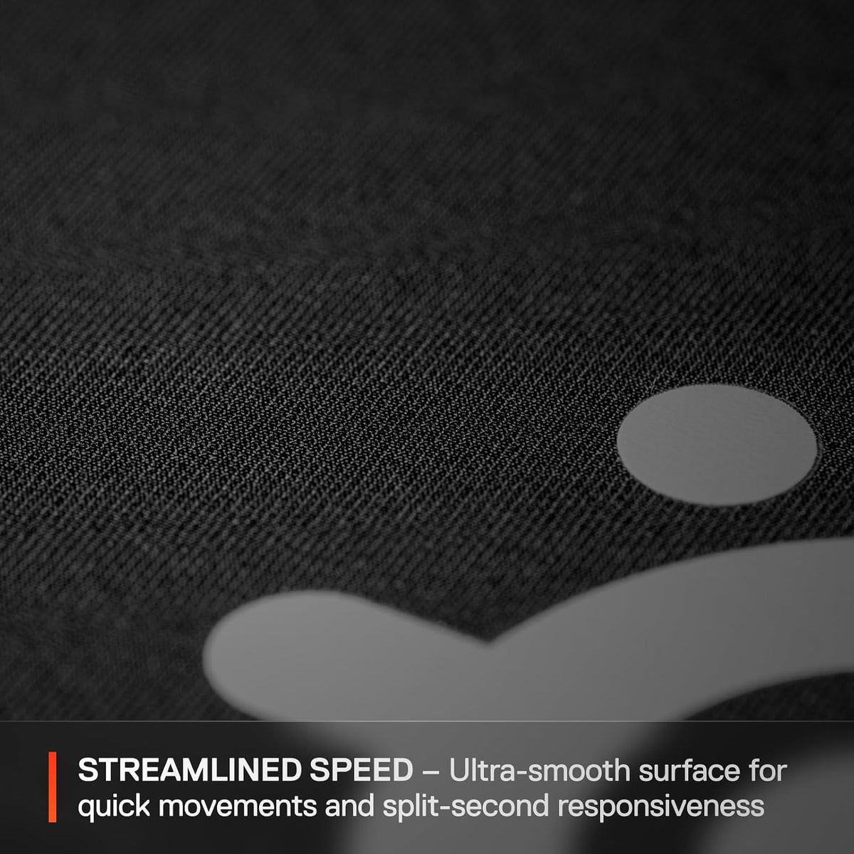 SteelSeries QcK XL Performance Speed Gaming Mousepad - Black - Image 3