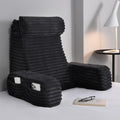 22" XL Back Pillow for Bed Sitting Up with Armrests & Big Pockets by ENITYA