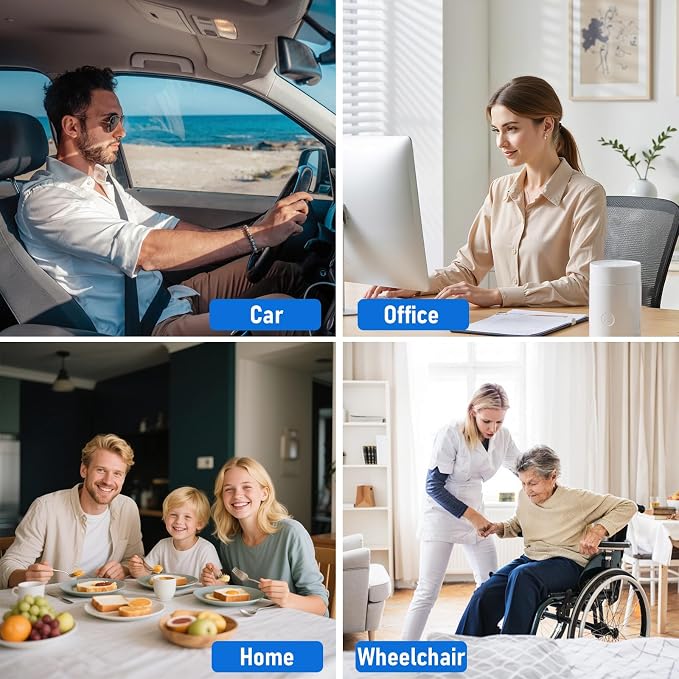 Gel Seat Cushion, Thickened Big Breathable Honeycomb Design Absorbs Pressure Points Gel Cushion with Anti-Slip Cover Seat Cushion for Office Chair Home Car Wheelchair Stadium Bleachers - Image 6