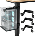 Adjustable Under Desk PC Mount, Width Adjustable from 5.7" to 9.8" by Zoease
