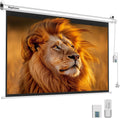 120" 16:9 Motorized Projector Screen with Dual-Side Power Inlet by MageScreen