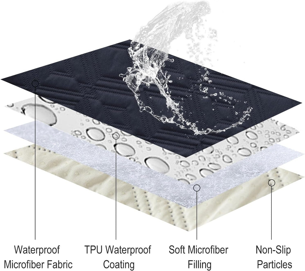 Waterproof Couch Cover for Dogs Non Slip Washable Sofa Protector - Image 3
