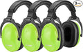 ZOHAN Kids Ear Protection 3 Pack, 25dB NRR Noise Cancelling Headphones for Kids, with Pillowy Pads, for Monster Truck, School, Autism, Sensory, Fireworks, Concerts, Events (Green*3) by ZOHAN