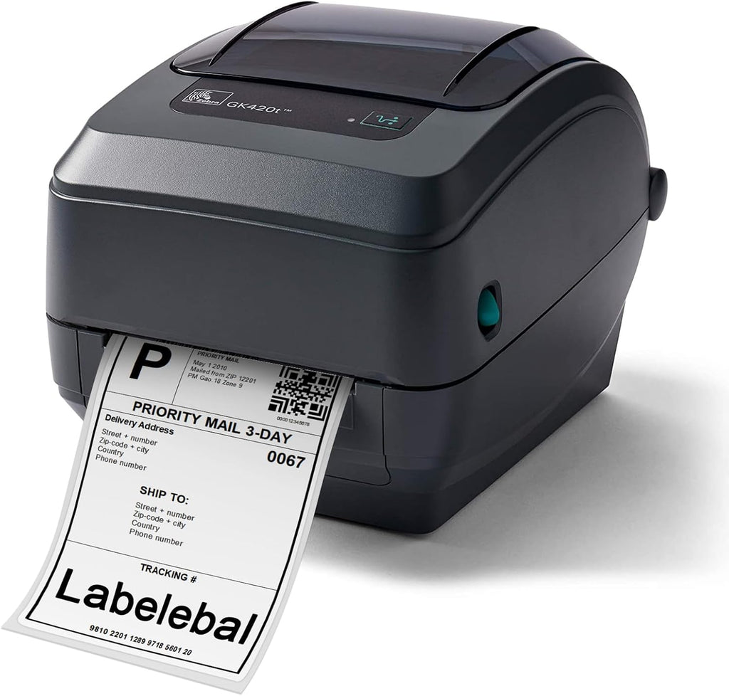 【2000 Labels/4 Stacks】 Labelebal 4" x 6" Fanfold Direct Thermal Labels (101mm x 152mm) Shipping Address Mailing Postage Labels Compatible for Zebra & Rollo Printer Adhesives (500 Labels/Stack) - Image 6