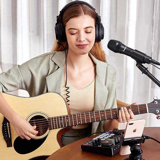 MAONO HD300T USB/XLR Dynamic Podcast Microphone for PC & Audio Interface | Studio Mic with Volume Control, Headphones Jack, Shock Mount, Pop Filter for Vocal Record Streaming Content Creation Singing - Image 2
