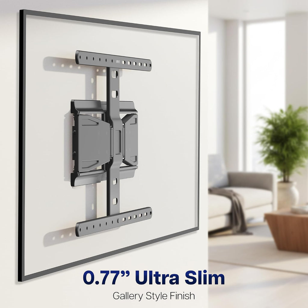 VIVO Black Ultra Slim TV Mount for 43-90 in Screens, MOUNT-TVUS90 - Image 2
