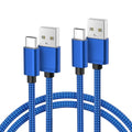 Basesailor for iPhone 17 16 Pro Max Charger Cord,USB to USB C Cable,Type C Charging Power Cord for Apple 17e 15 iPad 10 Air 4 5,Samsung Galaxy S26 S25 S24 S23,Blue,2Pack 3.3FT(1M) by Basesailor