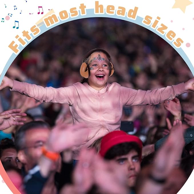 6 Pcs Noise Cancelling Headphones Kids Adult Ear Muffs Bulk, Ear Protection 27dB Noise Reduction Hearing Earmuff(Stylish Style,Gentle Colors) - Image 7
