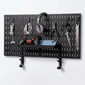 Gaming Desk Organizer Clamp-on Pegboard No Drill Storage by Elfzone