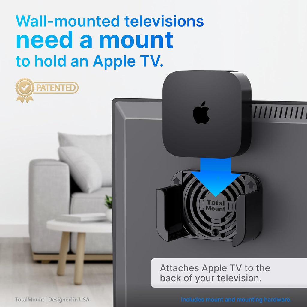 TotalMount for Apple TV – Fits All Models, Heat Management, Premium Quality - Image 2