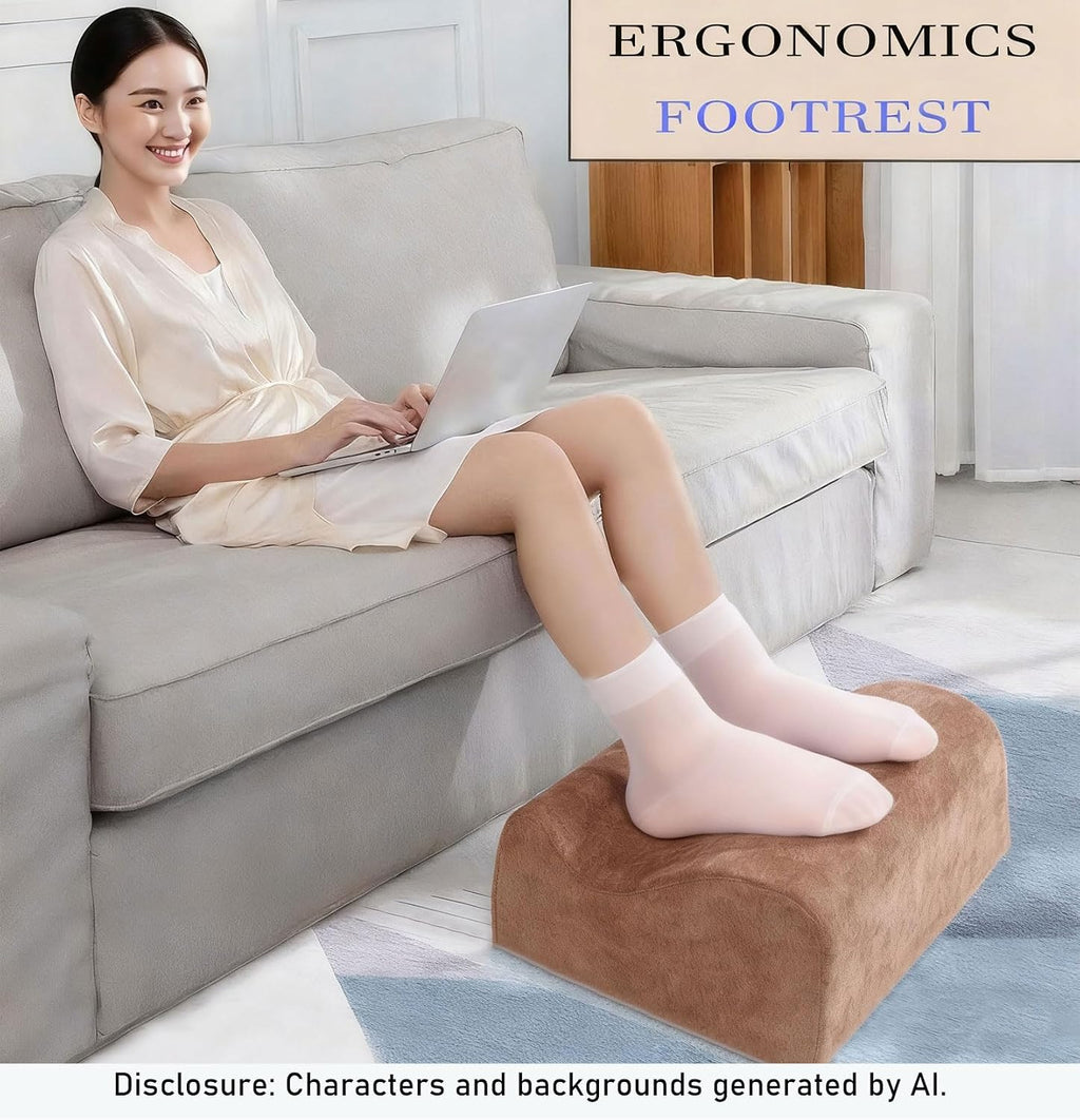 Work Foot Rest Under Desk,Comfort Foot Rest for Couch - Image 3