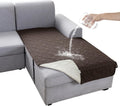 Waterproof Sectional Couch Cover for Dogs, L Shape Chaise Protector by Genina