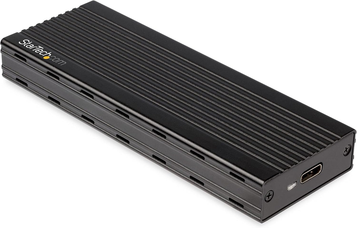 StarTech M.2 NVMe SSD Enclosure, USB-C 10Gbps, 1GB/s, Aluminum (M2E1BMU31C) by StarTech.com