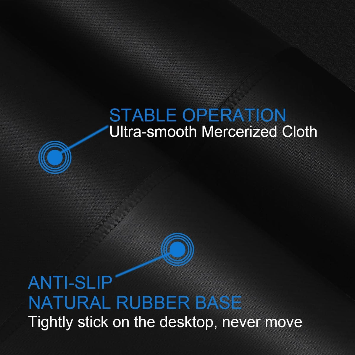 Mouse pad, Gaming Mouse pad with Stitched Edge, Premium-Textured Mousepad - Image 5